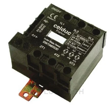 Celduc 5 A Solid State Relay, Zero Crossing, DIN Rail, 520 V ac Maximum Load