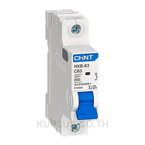 814015 Chint NXB-63 Miniature Circuit Breaker (MCB) 1P 20A Curve C 6kA