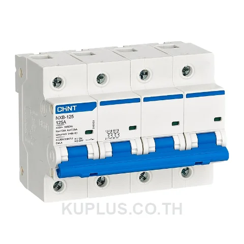 816151, เซอร์กิตเบรกเกอร์ขนาดเล็ก (MCB) Chint NXB-125 4P 125A Curve C 10kA