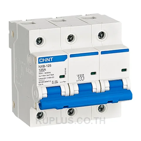 816143, เซอร์กิตเบรกเกอร์ขนาดเล็ก (MCB) Chint NXB-125 3P 125A Curve C 10kA