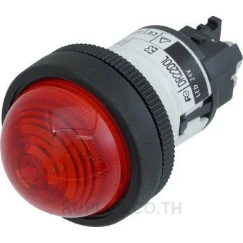 ไพลอตแลมป์ (Pilot Light) Fuji Electric DR22D0L-E3R ขนาด 22 มม. ทรงโดม (Dome) สีแดง