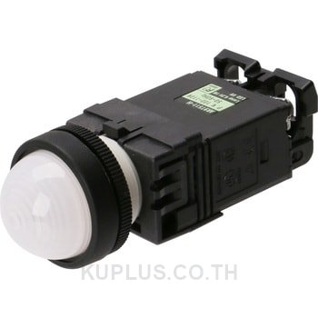 DR22D0L-M3W PILOT LIGHT DOME 22mm. WHITE
