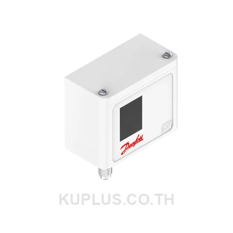 060-602466, เพรชเชอร์สวิตช์ (Pressure Switch) Danfoss KP6W ย่านปรับ 8 - 42 bar ดิฟเฟอเรนเชียล 4 - 10 bar เกลียว Flare 1/4 หน้าสัมผัส SPDT รีเซ็ต Auto IP44