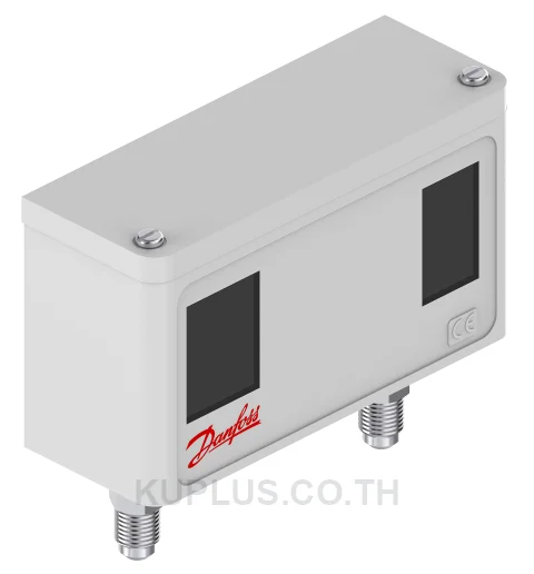 060-549366, เพรชเชอร์สวิตช์แบบคู่ (Dual Pressure Switch) Danfoss KP17WB ย่านปรับซ้าย None bar ขวา None bar ดิฟเฟอเรนเชียลซ้าย 1.5 ขวา 4 bar หน้าสัมผัส SPDT+SPST(NO)