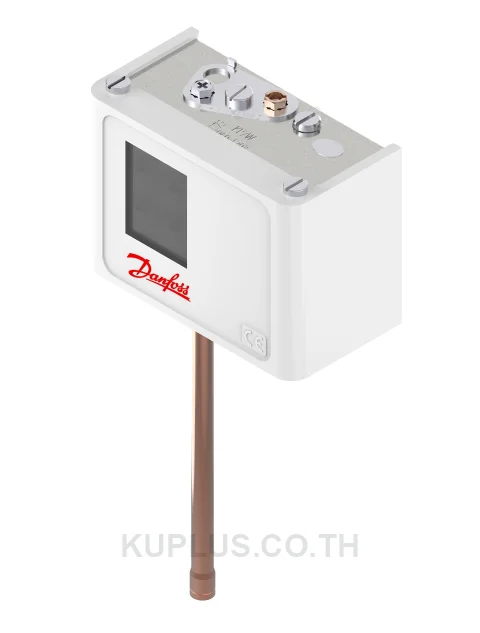 060-537266, เพรชเชอร์สวิตช์ (Pressure Switch) Danfoss KP5 ย่านปรับ 8 - 32 bar ดิฟเฟอเรนเชียล 1.8 - 6 bar เกลียว Solder 6 mm หน้าสัมผัส SPDT รีเซ็ต Auto IP44