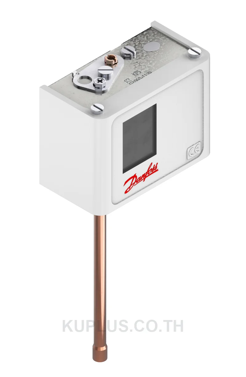 060-514066 Danfoss KP5 Pressure Switch, 8 - 32 bar, differential 1.8 - 6 bar, Solder 1/4, SPDT, Auto reset, IP44