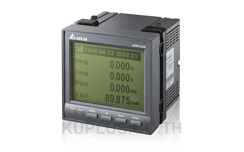 DPM-C530  LCD display that exhibits four pieces of measurement information on each page. Diagram below is an illustration of the interface.