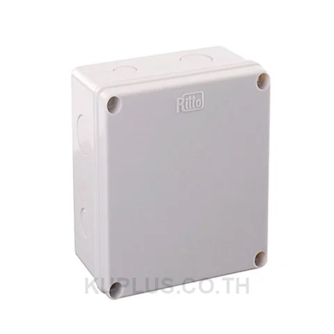 E201 : กล่องพลาสติกแบบฝาทึบ (ABS) ขนาด W75 x H75 x D50 mm