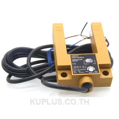โฟโตอิเล็กทริคเซนเซอร์ OMRON E3S-GS3E4-5M NPN 5 ม.