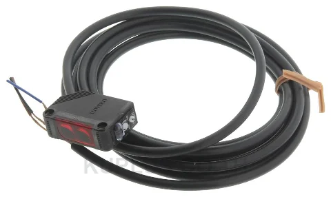 Photoelectric sensor, retro-reflective, 4m, DC, 3-wire, NPN, 2m cable (requires reflector & bracket)
