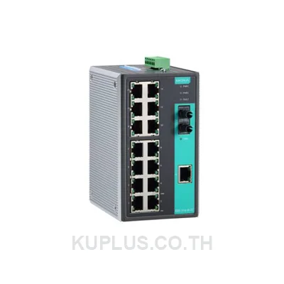 อีเทอร์เน็ตสวิตช์อุตสาหกรรม MOXA EDS-316-MM-SC Unmanaged RJ45 14 พอร์ต อุณหภูมิ -10 ถึง 60 °C