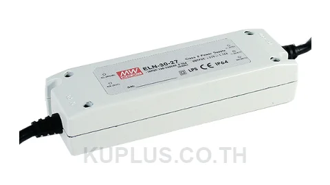 LED Driver (แหล่งจ่ายไฟสำหรับ LED) Mean Well ELN-030P-12