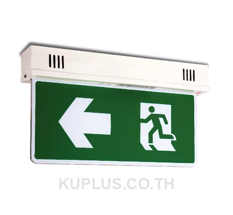 ป้ายไฟทางออกฉุกเฉิน Sunny SLS1-10LED/S(C) แบตเตอรี่ 3.6 V 1800 mAh สำรองไฟ 2 ชั่วโมง