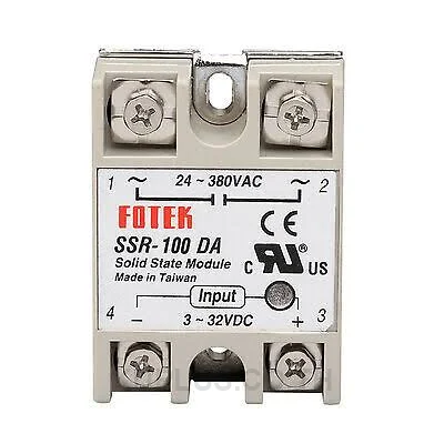 Fotek Solid State Relay (SSR) 100DA