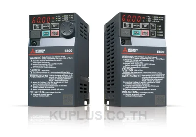 Mitsubishi FR-E800 อินเวอร์เตอร์ 3 เฟส 200V 0.75 kW รุ่น FR-E820-0.75K-1