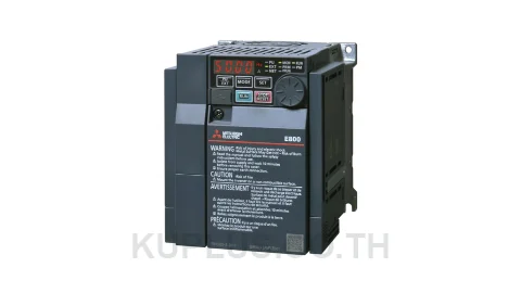 Mitsubishi FR-E800 Inverter, Three-Phase 400V Class, 0.75 kW, Model FR-E840-0.75K