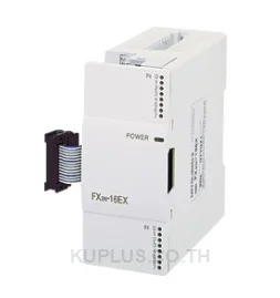 ยูนิตขยายอินพุต-เอาต์พุต (I/O) Mitsubishi FX2N-16EX I/O 16 จุด อินพุต 16 จุด อินพุตอย่างเดียว 24 VDC