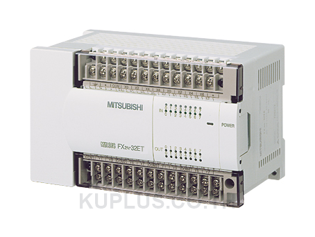 PLC, FX2N Compact extension unit AC 100-240 V; 16 inputs, 16 transistor outputs