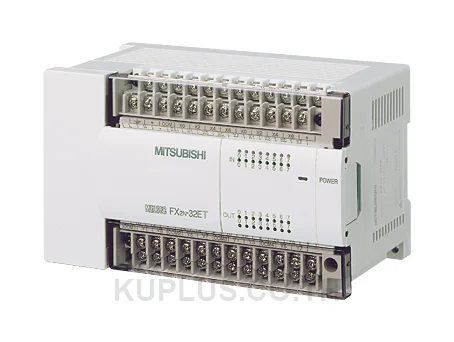 ยูนิตขยายอินพุต-เอาต์พุต (I/O) Mitsubishi FX2N-32ET-ESS/UL I/O 32 จุด อินพุต 16 จุด เอาต์พุต 16 จุด อินพุต+เอาต์พุตทรานซิสเตอร์ AC 100-240 V