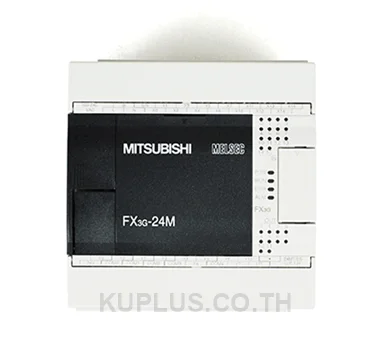 ชุดควบคุม PLC (Base Unit/CPU) Mitsubishi FX3G-24MT/ES-A I/O 24 จุด ชนิดเอาต์พุต Transistor