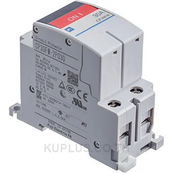 CP30FI-2P030, เซอร์กิตโปรเทคเตอร์ (Circuit Protector) Fuji Electric CP30FI 2 โพล แบบ Instantaneous 30A