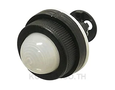 ไพลอตแลมป์ (Pilot Light) Fuji Electric DR30D0L-E3W ขนาด 30 มม. ทรงโดม (Dome) สีขาว
