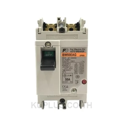 BW50EAG-2P040, เบรกเกอร์ MCCB Fuji Electric BW Series 2 โพล 40A เฟรม 50AF 5 kA (230 V AC)