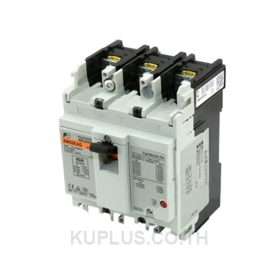 BW50EAG-3P050 Fuji Electric MCCB BW Series, 3 Poles, 50A, 50AF frame, 2.5 kA @ 400 V AC