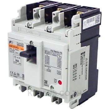 BW50SAG-3P050 Fuji Electric MCCB BW Series, 3 Poles, 50A, 50AF frame