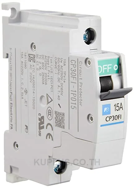 CP30FI-1P030 Fuji Electric Circuit Protector CP30FI, 1 pole, Instantaneous type, 30A