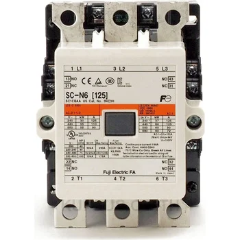 SC-N6RM 200V Fuji Electric Magnetic Contactor SC-N6RM, coil 200 V