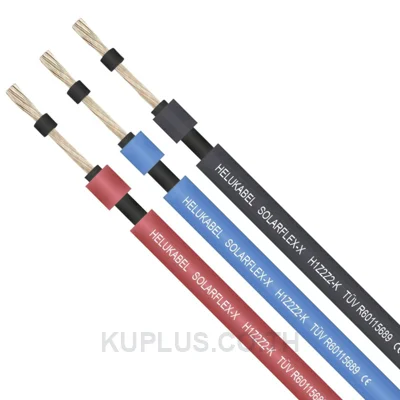SOLARFLEX®-X H1Z2Z2-K Solar Cable 1 x 2.5 sq.mm, Black #HELU-713529