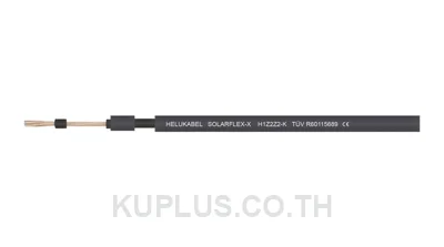 SOLARFLEX®-X H1Z2Z2-K 1x2,5 mm² BK  Part no. 713529
