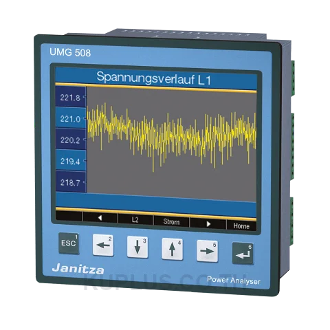 เครื่องวิเคราะห์พลังงานไฟฟ้าอเนกประสงค์ Janitza UMG 508 (Multi-function Power Analyser)