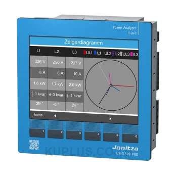 เครื่องวิเคราะห์คุณภาพไฟฟ้า Janitza UMG 509-PRO (Ethernet, Profibus DP, RS485)
