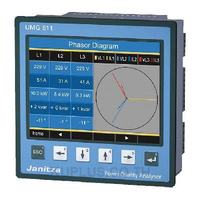 Janitza meter Zero Export Digital Meter Janitza UMG511 Graphic Display