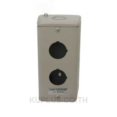 KGN211Y, IDEC Control Box, Empty steel enclosure with 2 hole, IP40