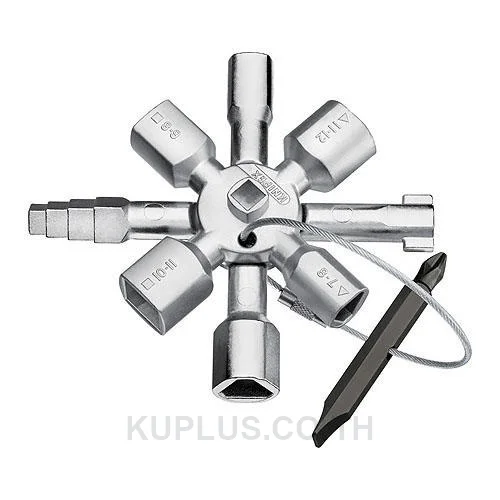 00 11 01 KNIPEX TwinKey® for All Standard Cabinets and Shut-Off Systems