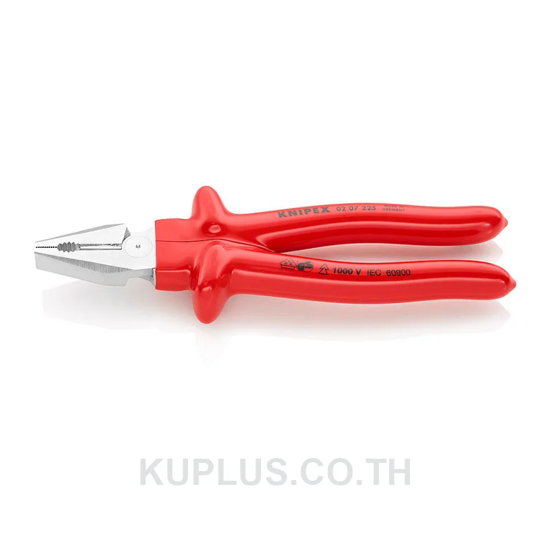 02 07 225 High Leverage Combination Pliers DIN ISO 5746