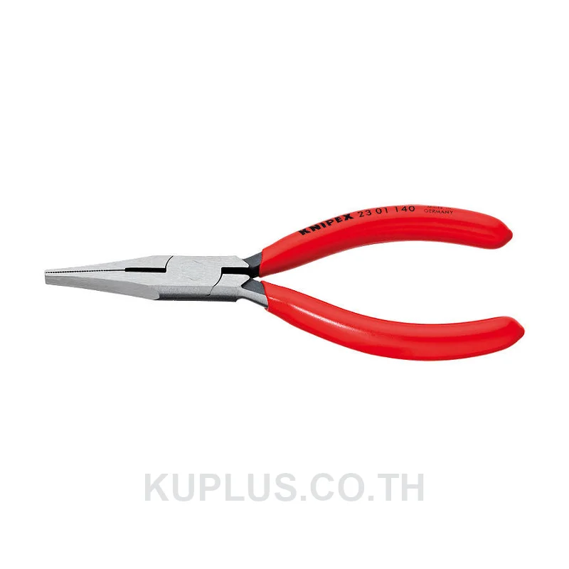 23 01 140 Flat Nose Pliers With Cutting Edges (Precision Mechanics Pliers) DIN ISO 5745