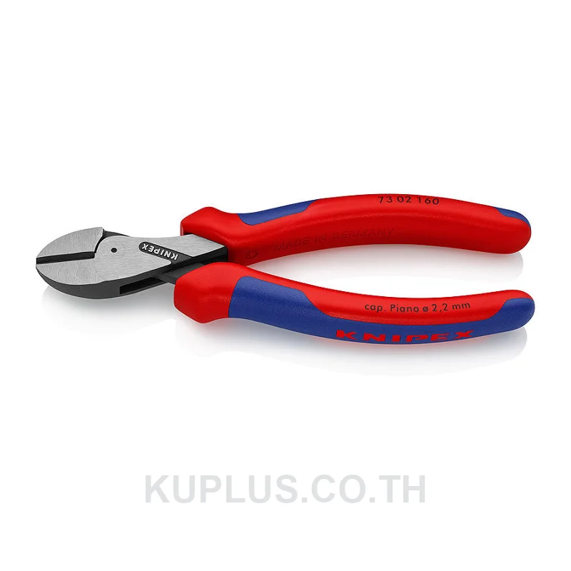 73 02 160 KNIPEX X-Cut® Compact Diagonal Cutters High Lever Transmission DIN ISO 5749