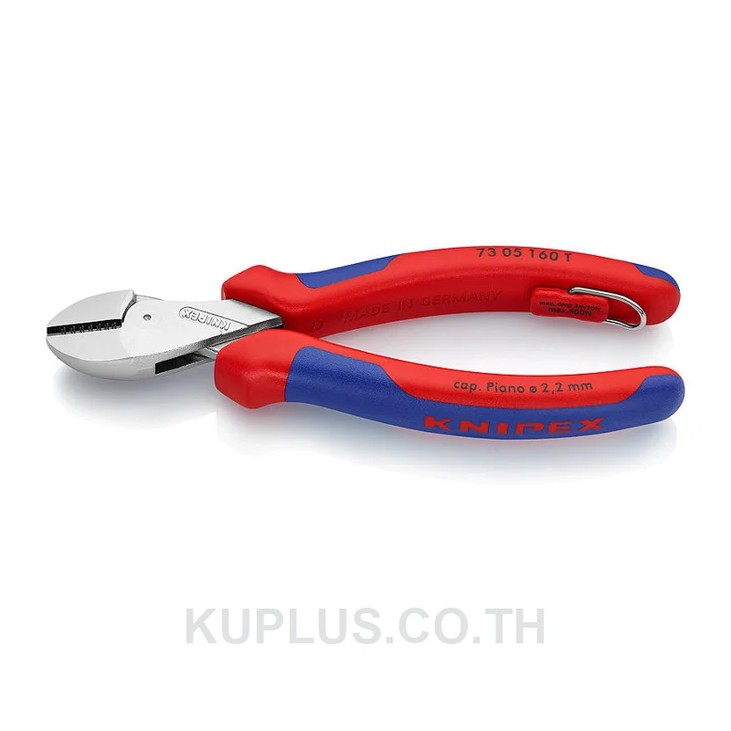 73 05 160 T KNIPEX X-Cut® Compact Diagonal Cutters High Lever Transmission DIN ISO 5749