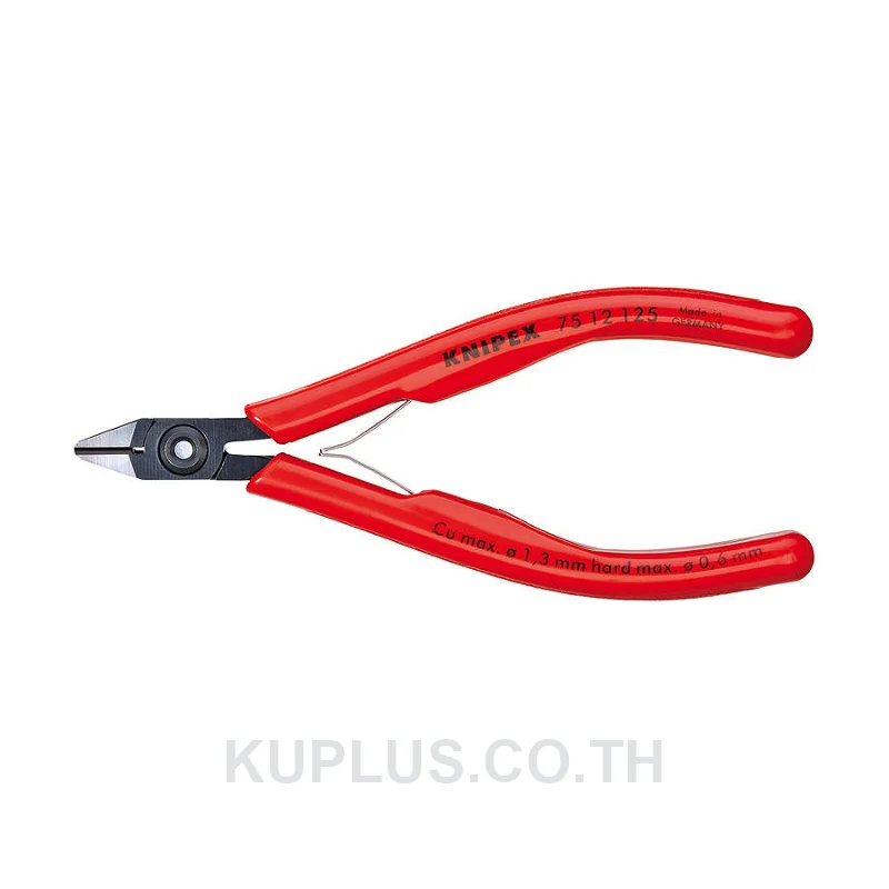 75 12 125 Electronics Diagonal Cutters DIN ISO 9654