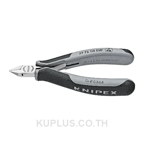 77 72 115 ESD Electronics Diagonal Cutters ESD DIN ISO 9654