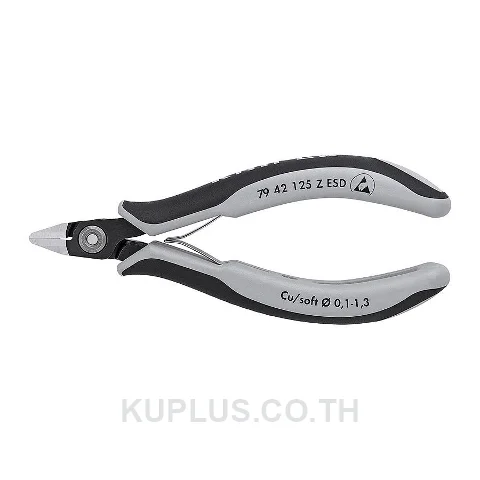 79 42 125 Z ESD Precision Electronics Diagonal Cutters ESD DIN ISO 9654