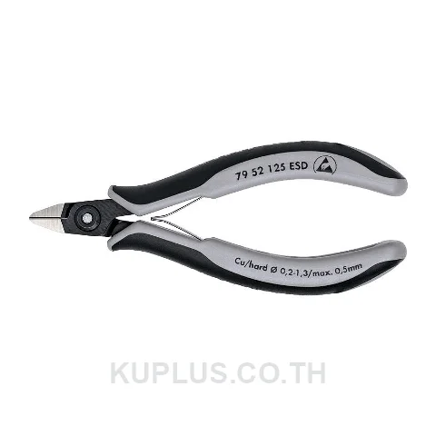 79 52 125 ESD Precision Electronics Diagonal Cutters ESD DIN ISO 9654