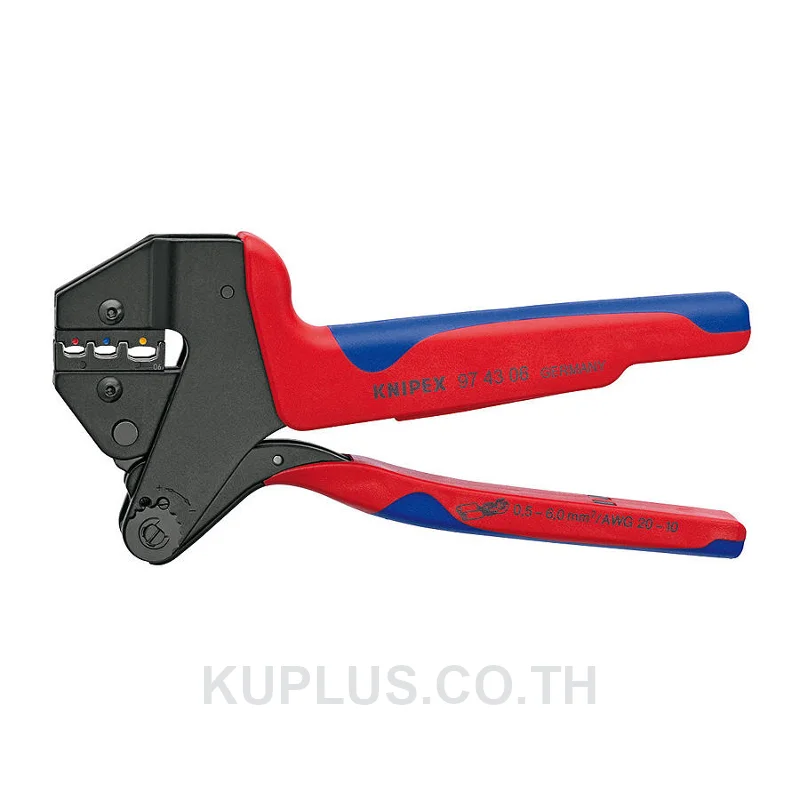 97 43 06 Crimp System Pliers for Exchangeable Crimping Dies