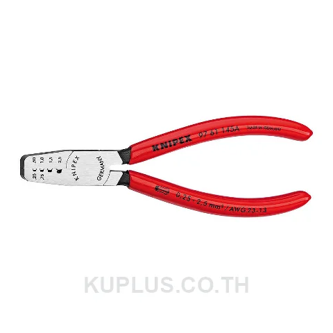 97 61 145 A Crimping Pliers for End Sleeves (Ferrules)