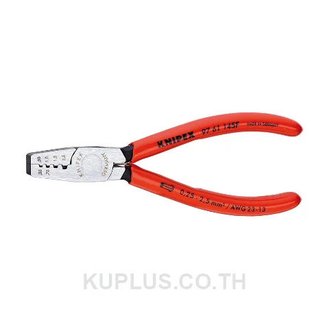 97 61 145 F Crimping Pliers for End Sleeves (Ferrules)