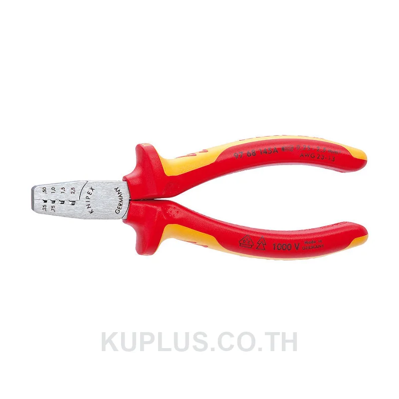97 68 145 A Crimping Pliers for End Sleeves (Ferrules)